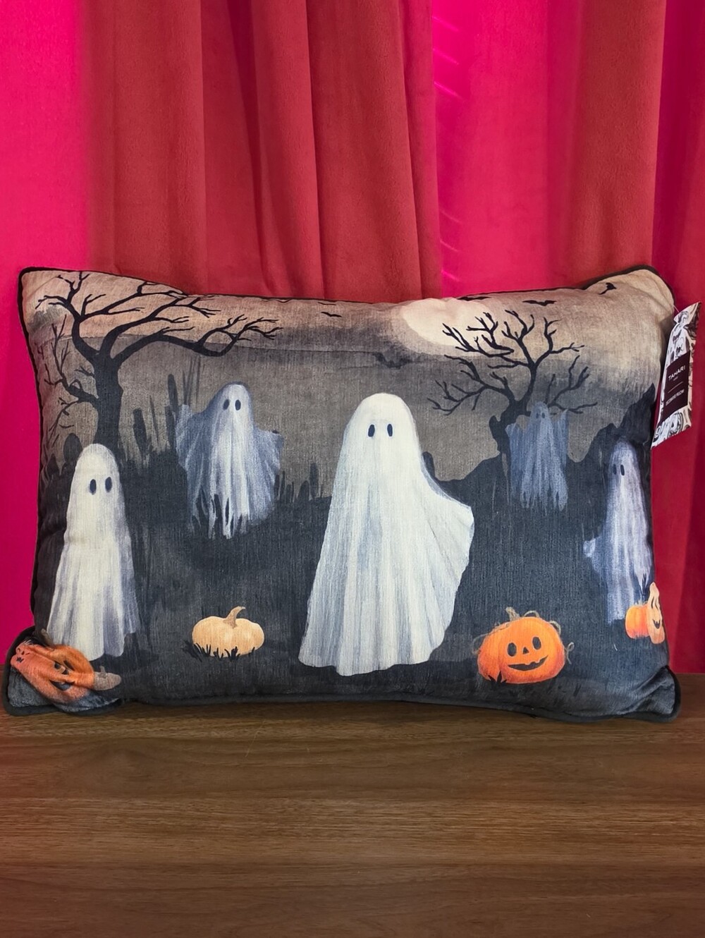 Tahari Ghost Decorative Throw Pillow NWT